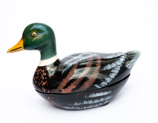 Copy of Michael Caugant Vintage Mallard Duck Pate Dish