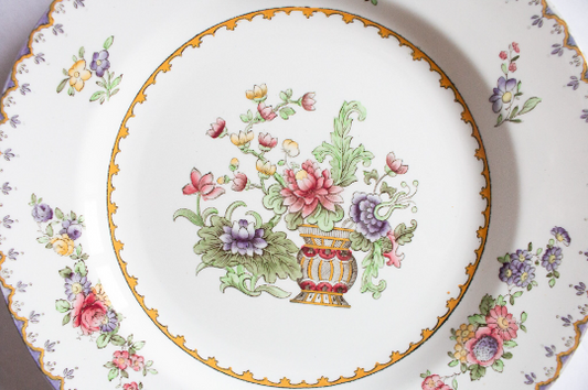 Copeland Spode Manufactured for Harrods 'Peplow' Pattern 10.25" Plates (4)