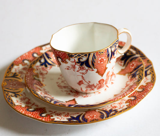 Royal Crown Derby Teacup Trio