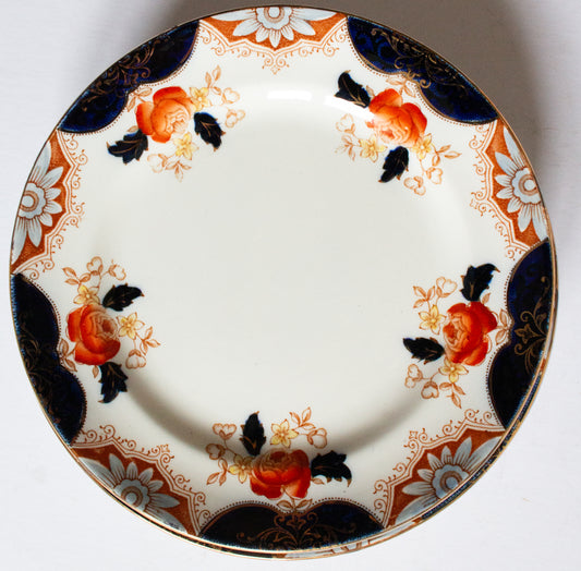 Wood & Sons 'Julia' Pattern Floral Edwardian 6.75" Side Plates (6)