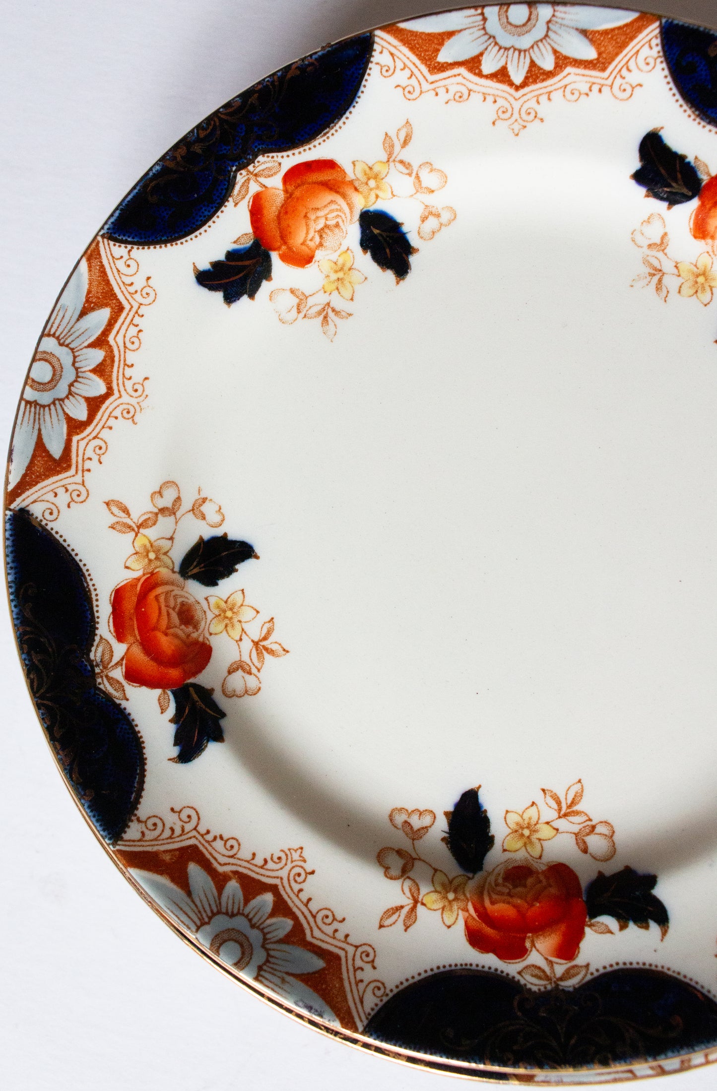 Wood & Sons 'Julia' Pattern Floral Edwardian 6.75" Side Plates (6)