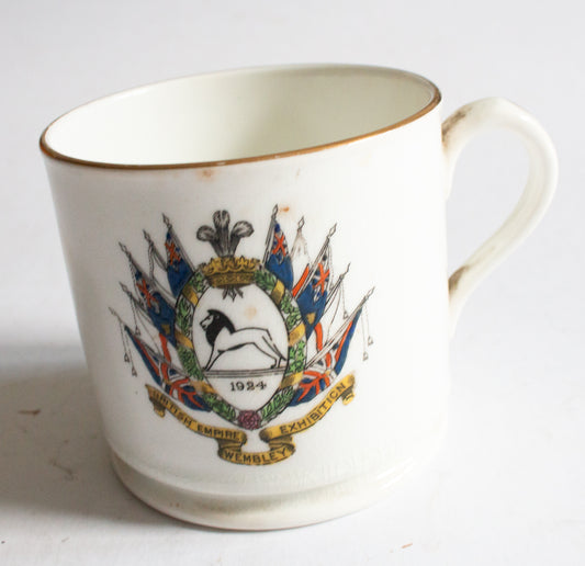 Florentine China 'British Empire Exhibition Wembley 1924' Commemorative Mug