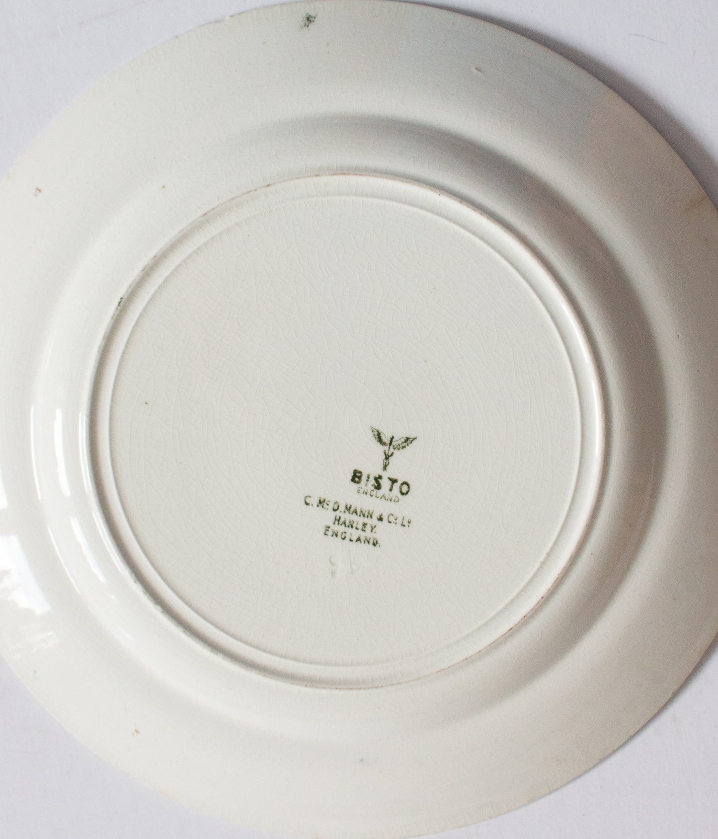 Bisto England 'Peace Celebration 1919'  WW1 Commemorative Plate