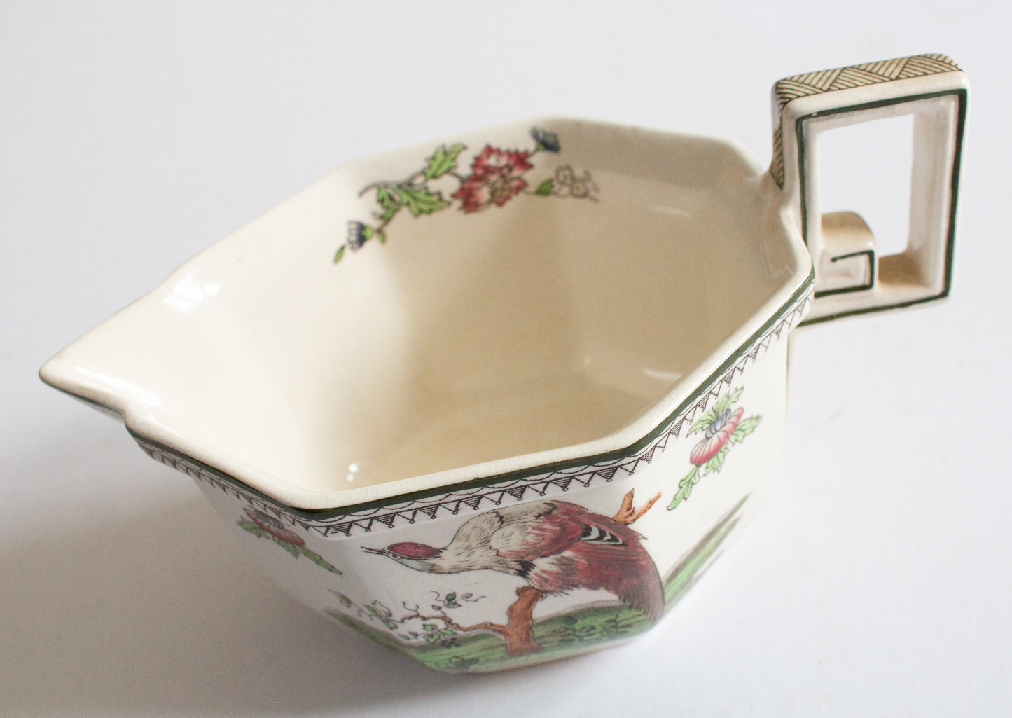 Art Deco Royal Doulton 'Pekin' Pattern Small Jug or Gravy Boat