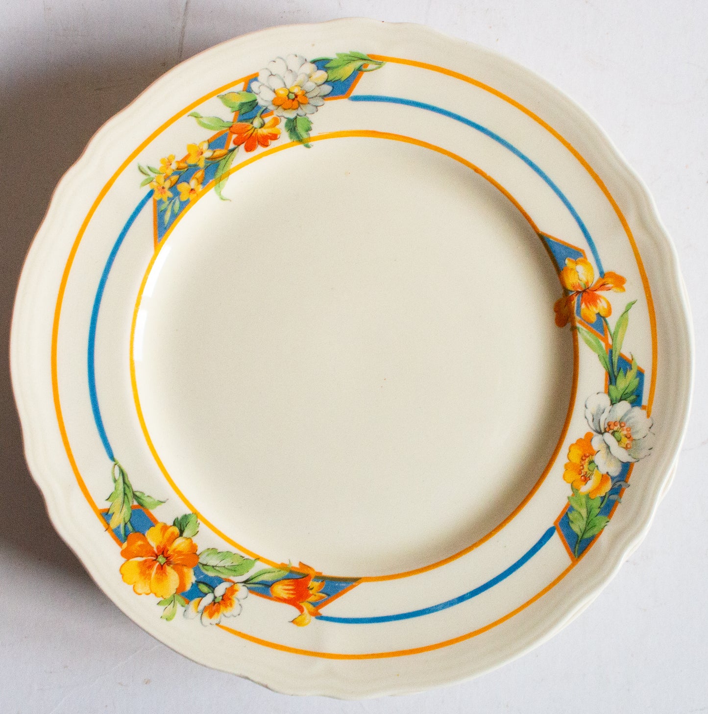 Grindley England 'Feversham' Pattern Floral 7" Side Plates (4)