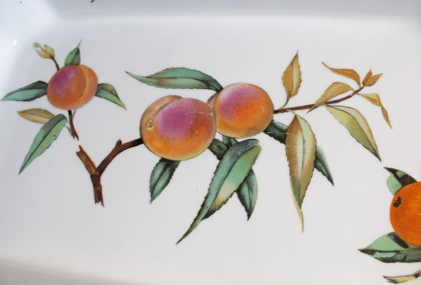 Royal Worcester 'Evesham' Pattern Large Rectangular Oven or Serving Dish