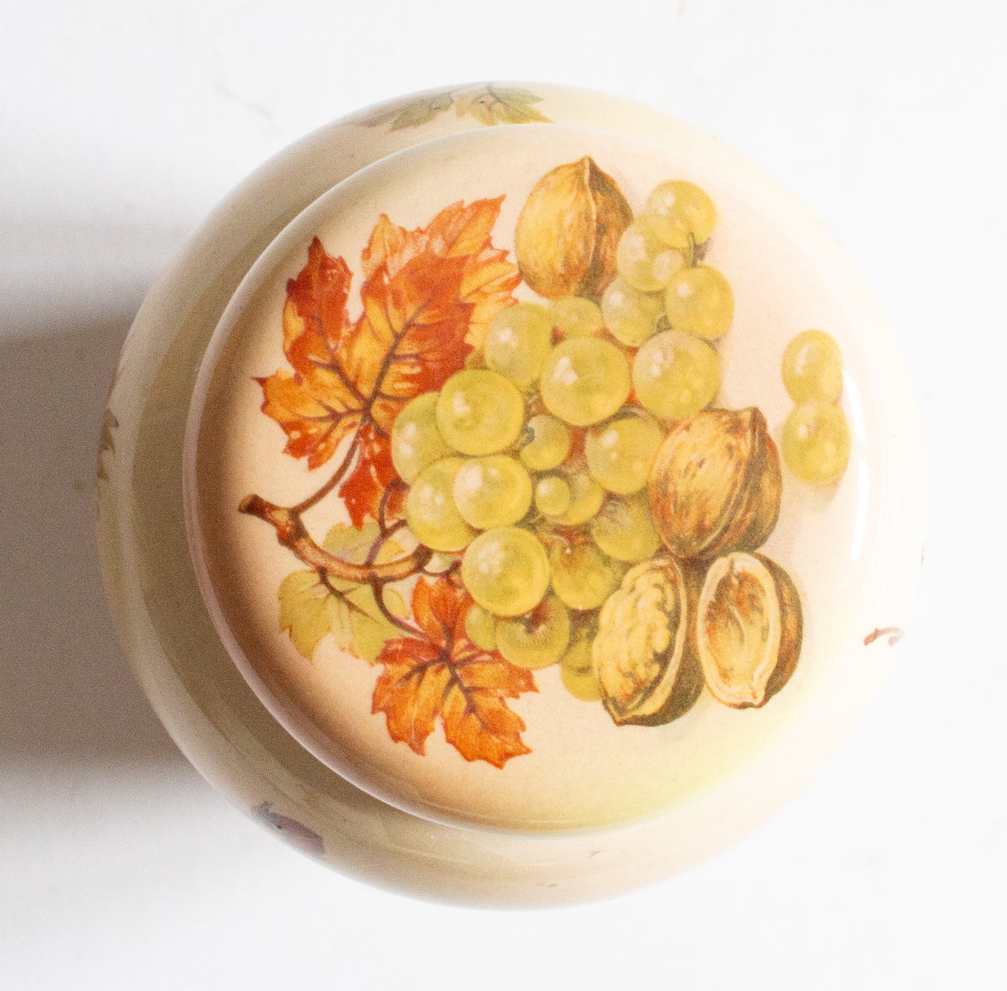 Palissy Royal Fruit Collection Ginger Jar with Pineapple Detail