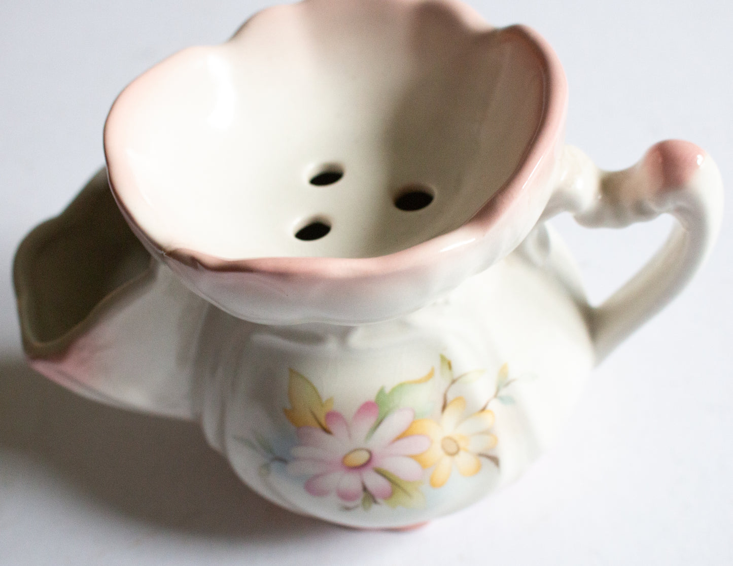 James Kent Ltd. Old Foley Pink Floral Shaving Mug