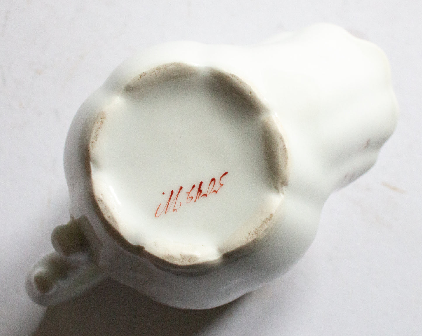 Antique Floral Shaving Mug