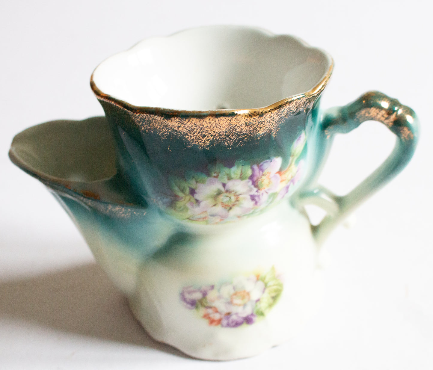 Antique Floral Shaving Mug