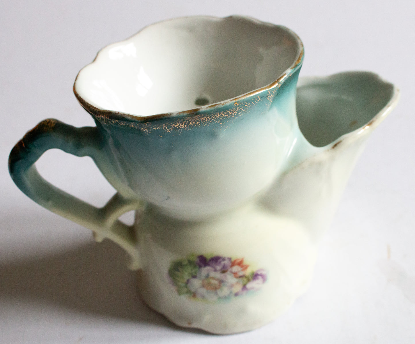 Antique Floral Shaving Mug