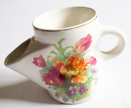 Antique Floral Shaving Mug