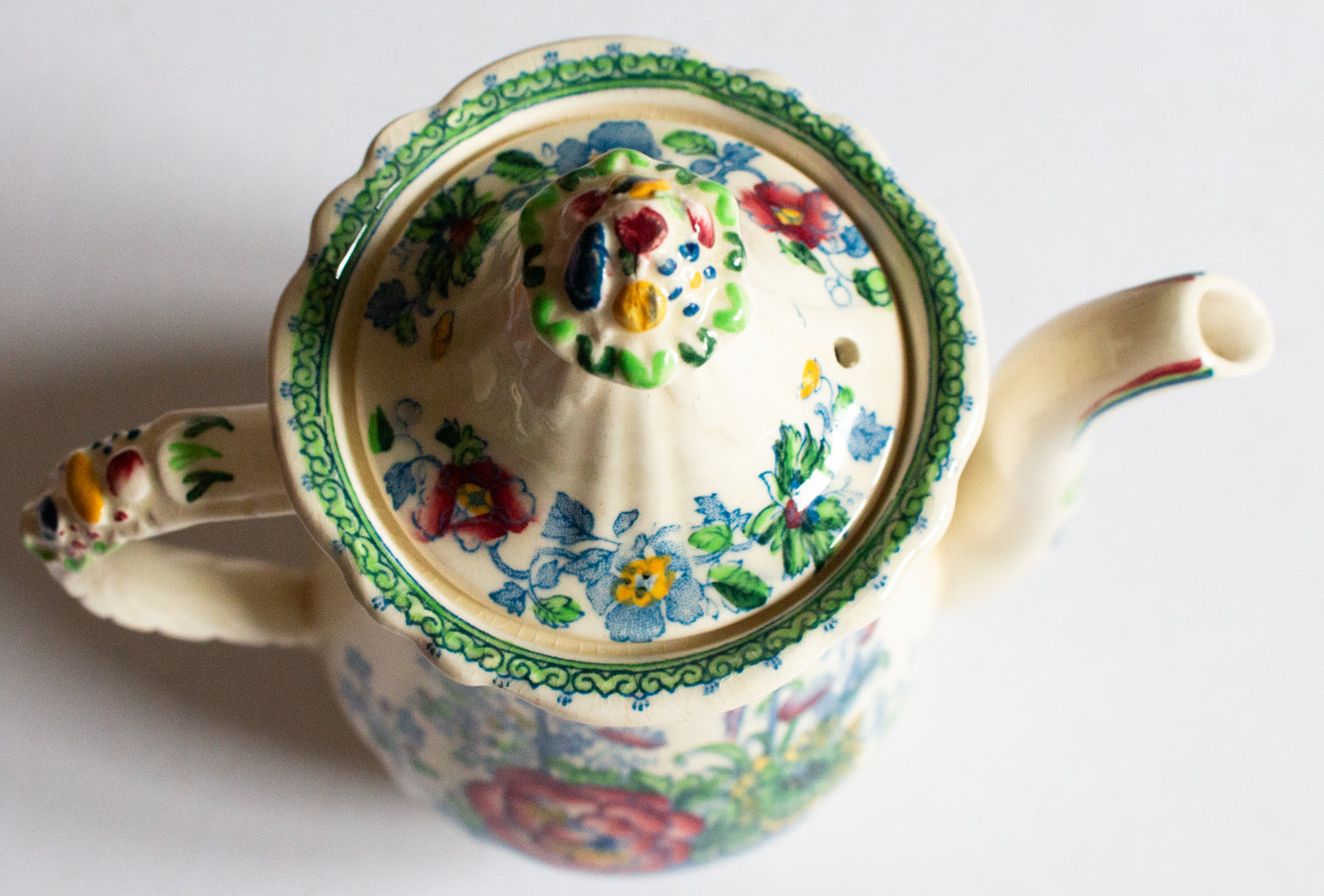 Mason's Ironstone 'Strathmore' Pattern Small Coffee Pot