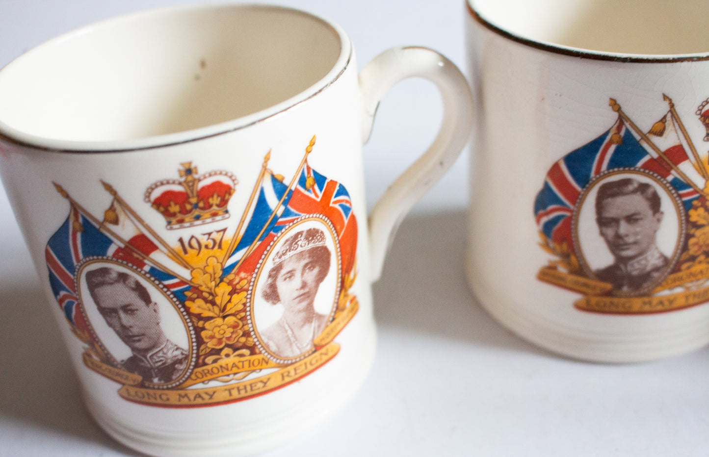 Vintage Royal Souvenir Memorabilia Mugs (3)