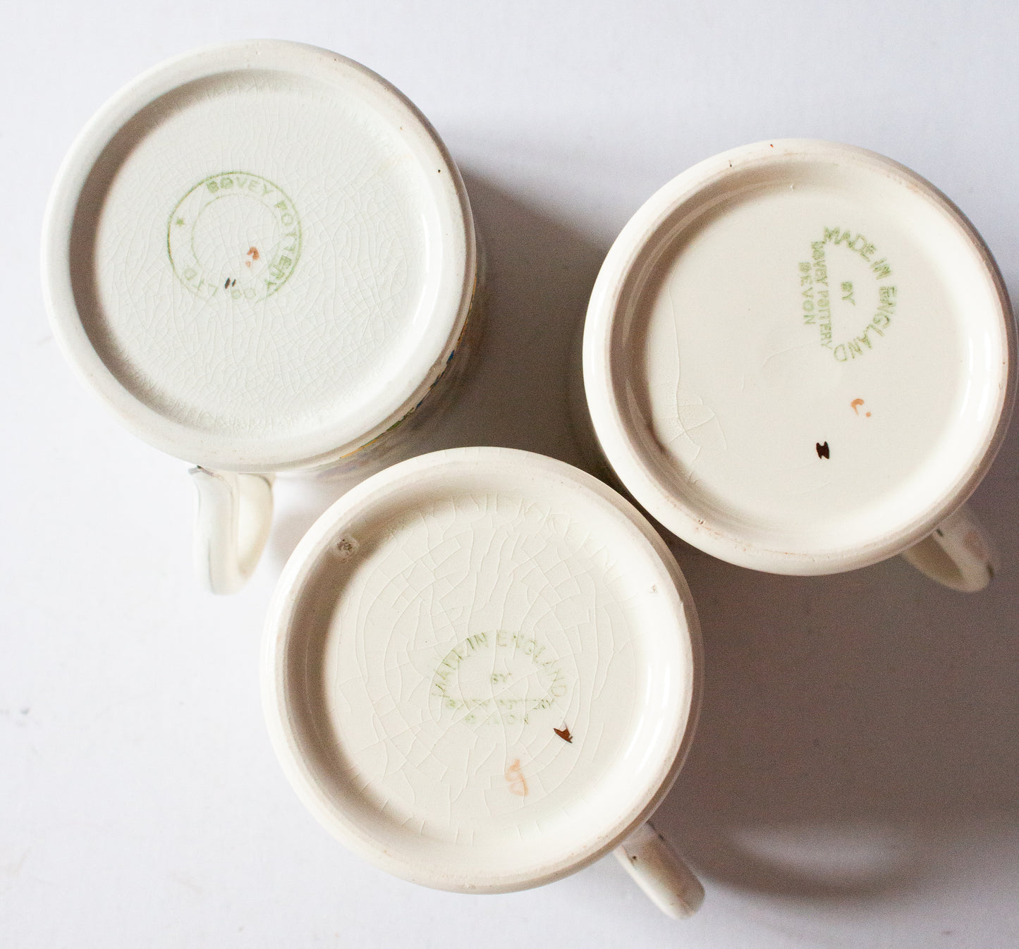 Vintage Royal Souvenir Memorabilia Mugs (3)