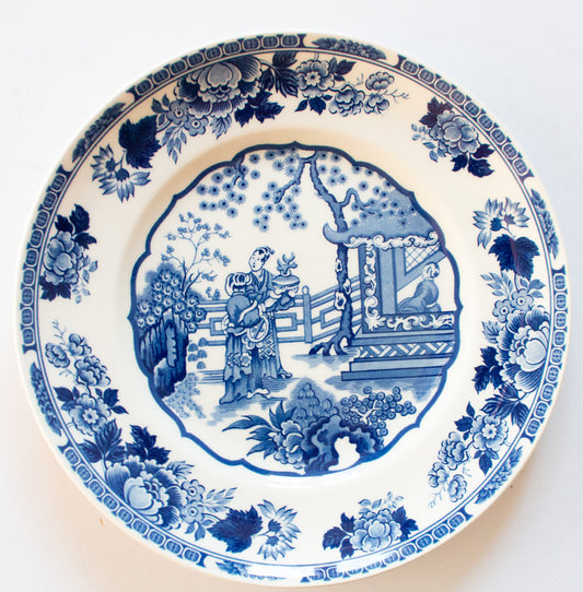 Masons Ironstone Blue and White Collection 'Chinese' 9" Plate