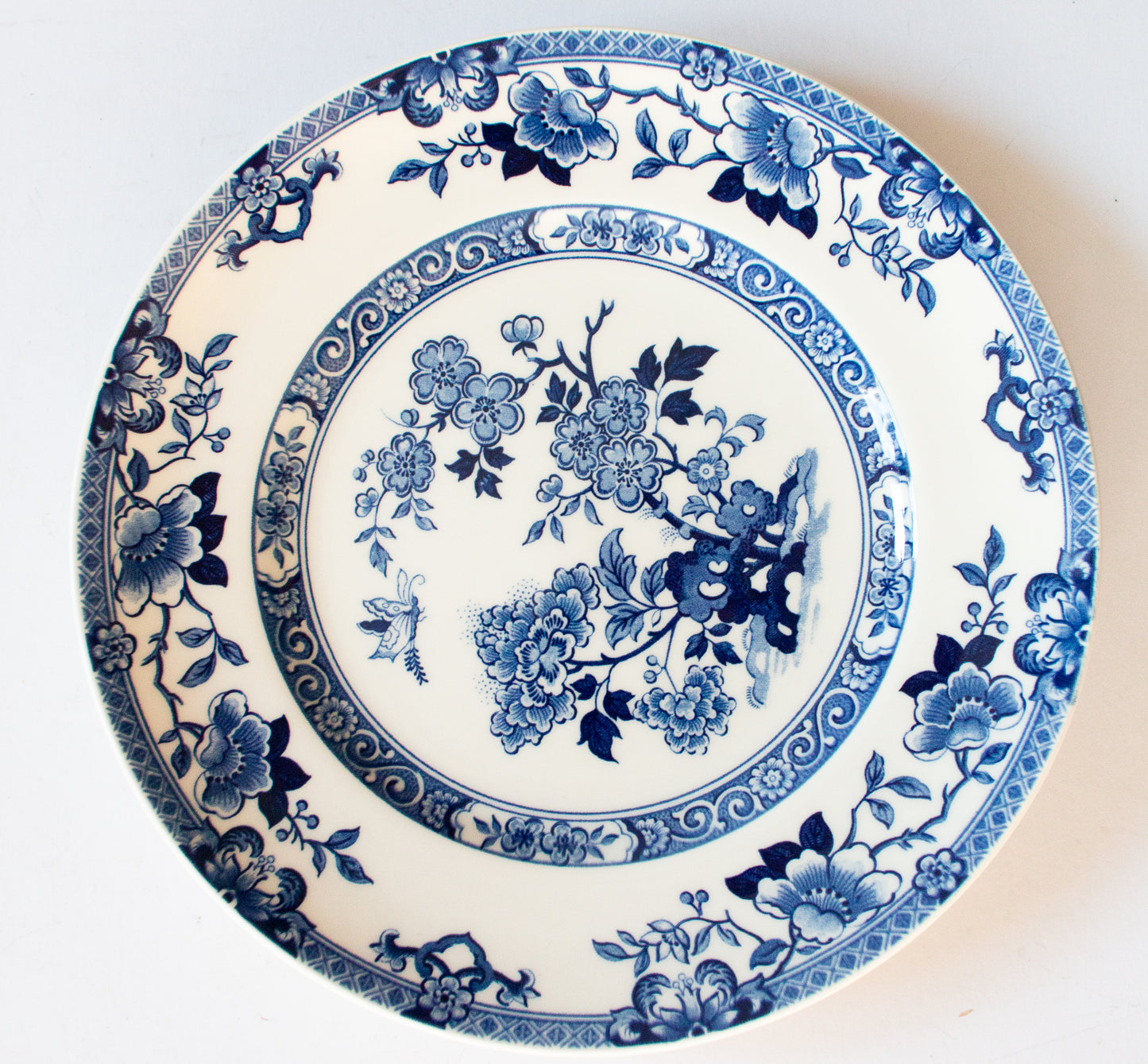 Masons Ironstone Blue and White Collection 'Gainsborough' 9" Plate