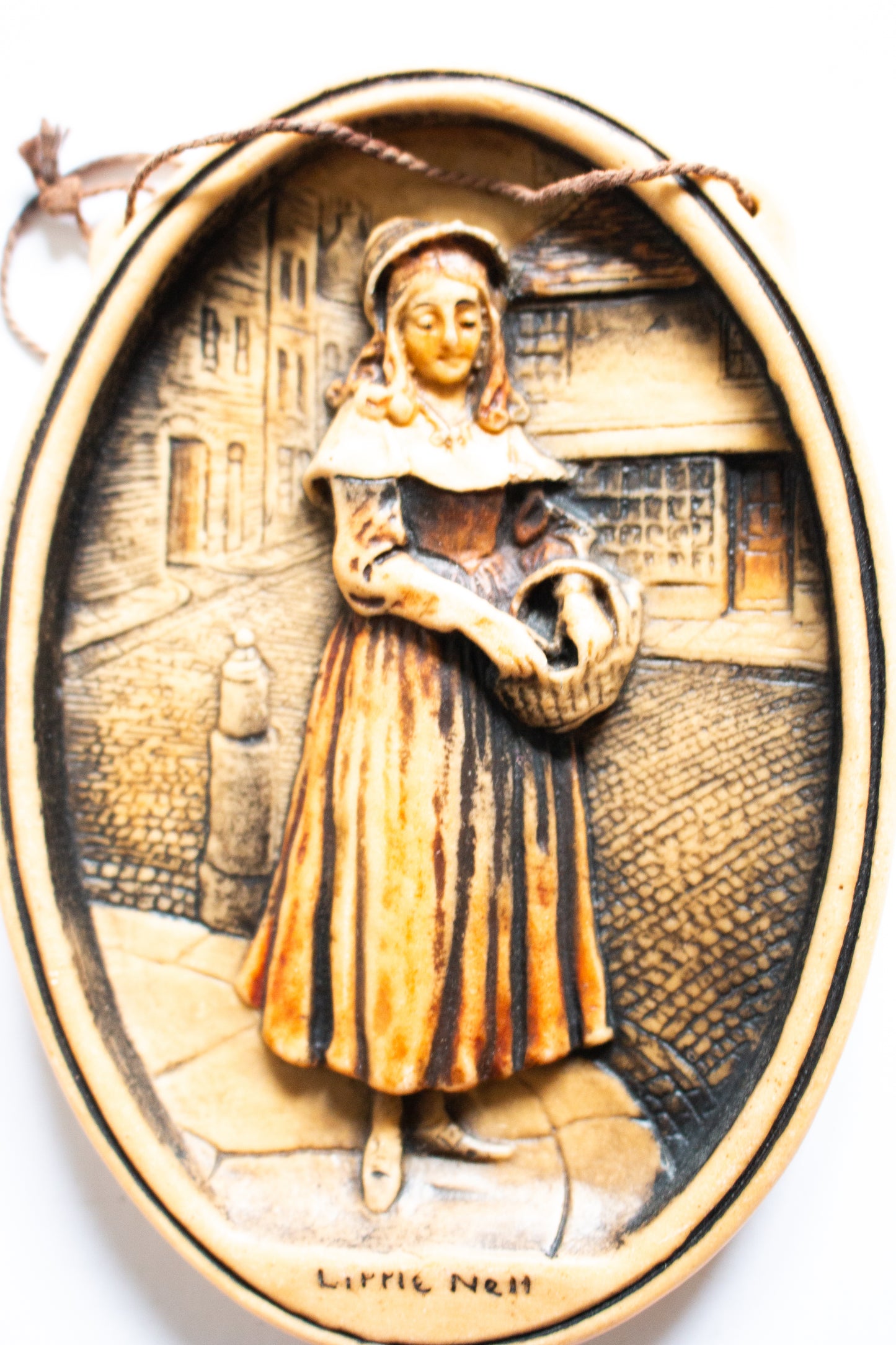 Osborne Ivorex Wall Plaque 'Little Nell'