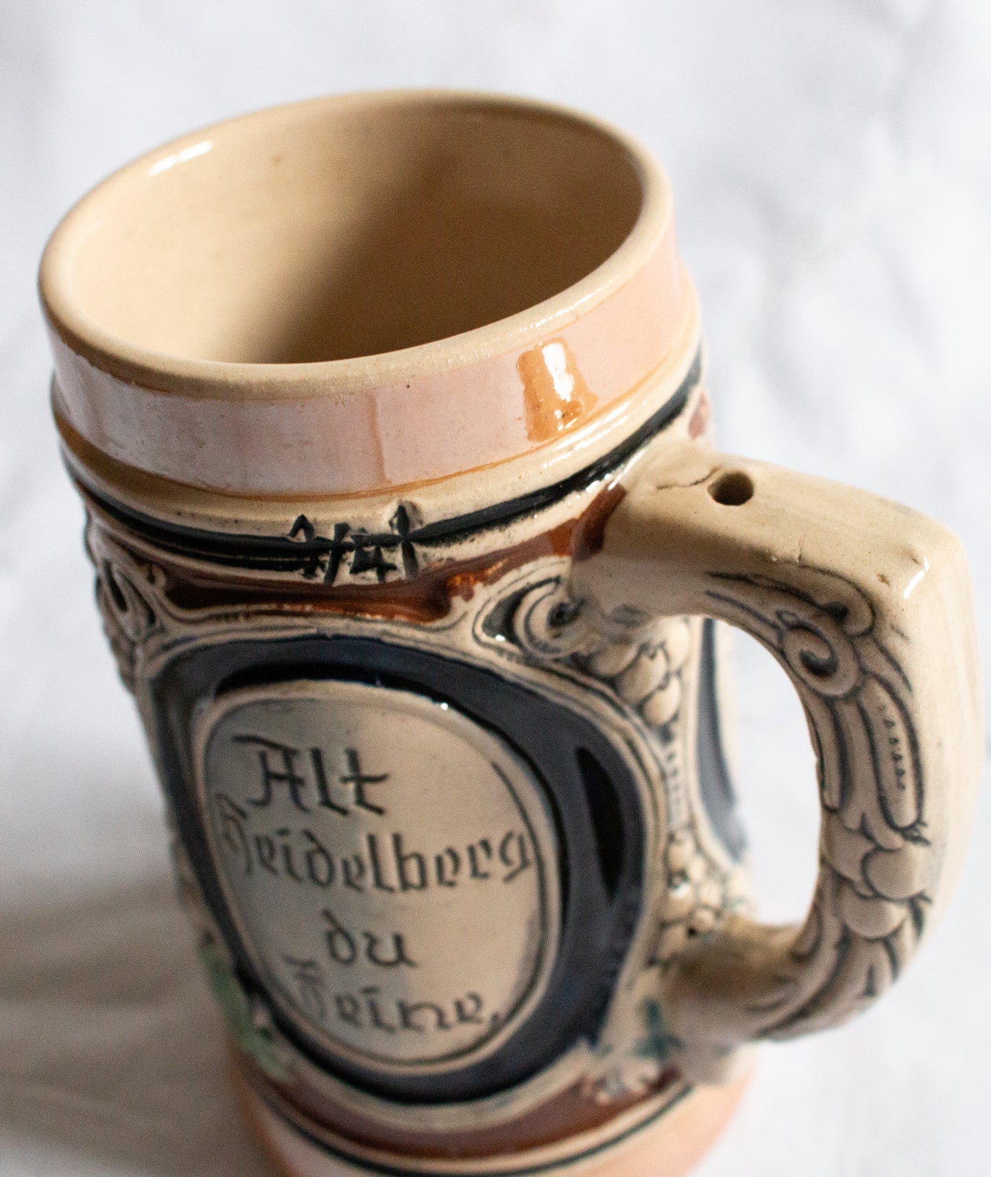 Vintage German Beer Stein Tankard