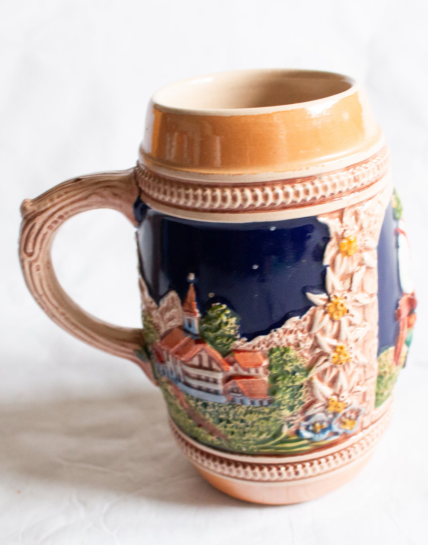 Vintage German Beer Stein Tankard, Vintage Beer Tankard