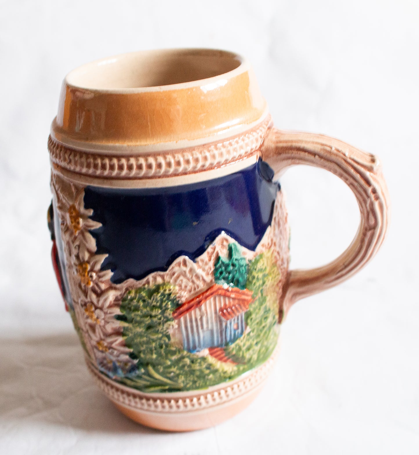 Vintage German Beer Stein Tankard, Vintage Beer Tankard