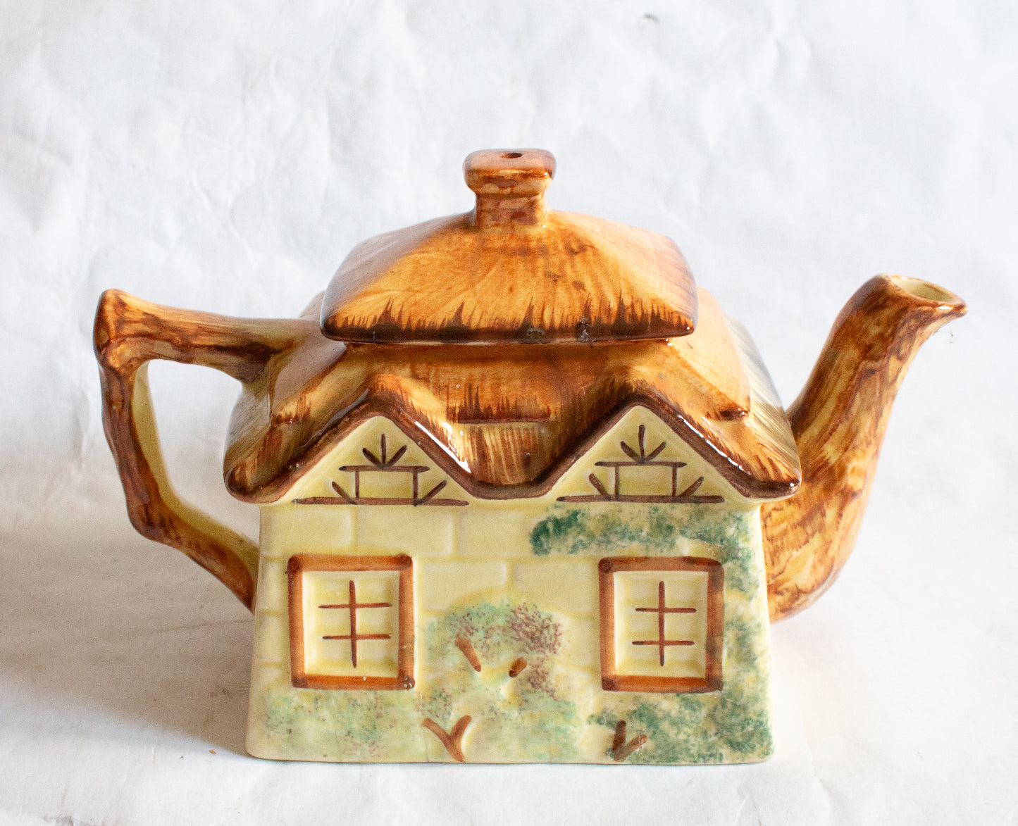 Vintage Staffordshire Cottageware Teapot