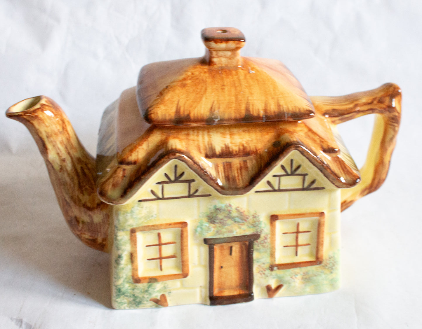 Vintage Staffordshire Cottageware Teapot