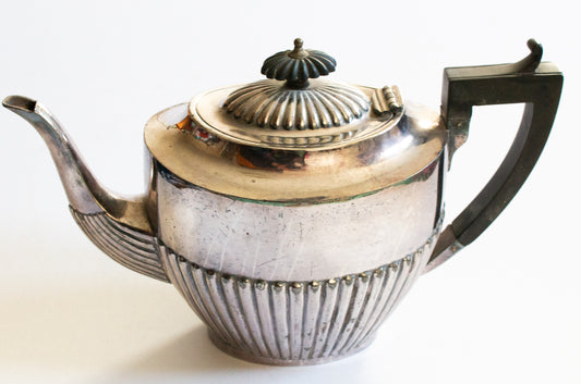 Antique Silver Plate Teapot 2 pts