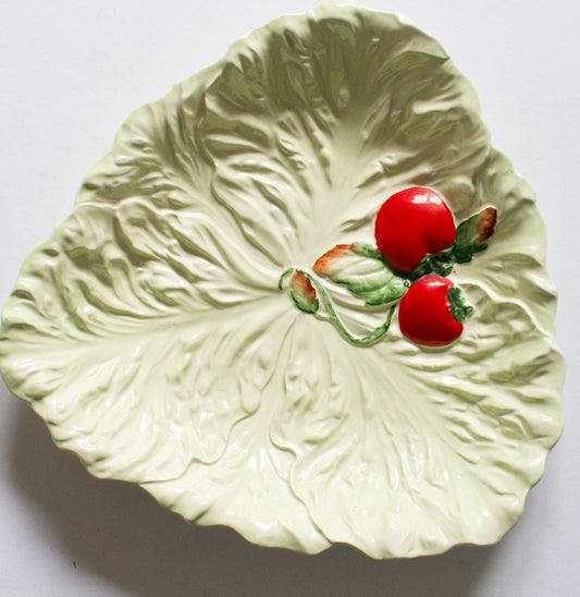 Vintage Mid Century Carlton Ware Australian Design Triangular Leaf Dish