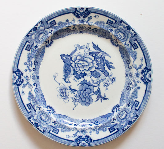 Masons Ironstone Blue and White Transferware China Blue and White 10.25" Plate