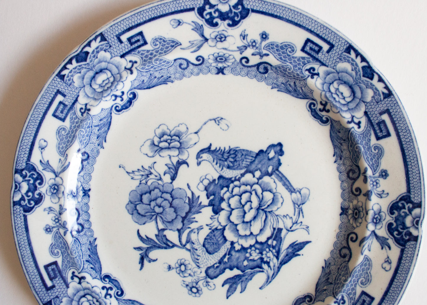 Masons Ironstone Blue and White Transferware China Blue and White 10.25" Plate