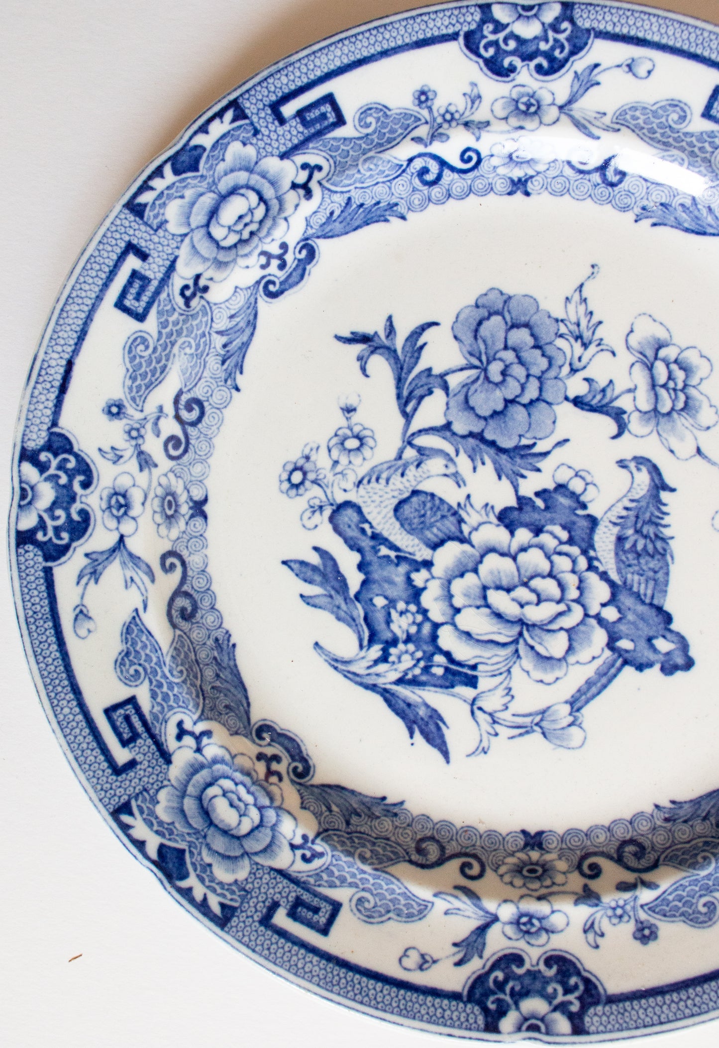 Masons Ironstone Blue and White Transferware China Blue and White 10.25" Plate