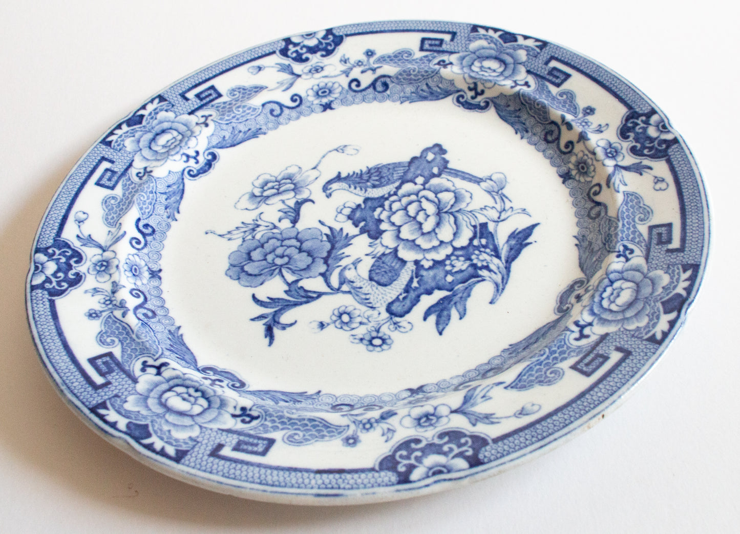 Masons Ironstone Blue and White Transferware China Blue and White 10.25" Plate