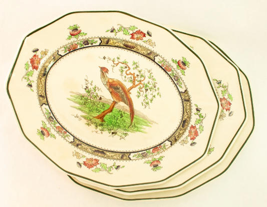 Royal Doulton 'Pekin' Pattern Small Serving Platters (3)