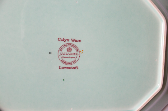 Adams 'Calyxware' Serving Platter