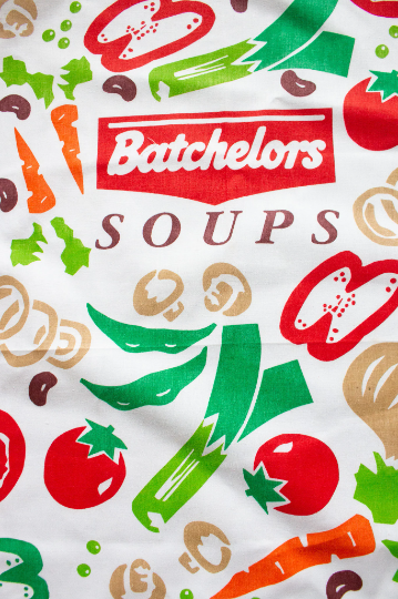 Vintage 'Batchelors Soups' Advertising Tea Towel