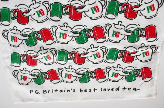 Vintage 'PG Tips' Advertising Tea Towel