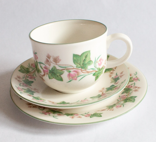 Royal Doulton Expressions 'Tiverton' Pattern Teacup Trio