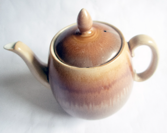 Shelley Harmony Ware Brown Banded Teapot