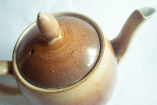 Shelley Harmony Ware Brown Banded Teapot