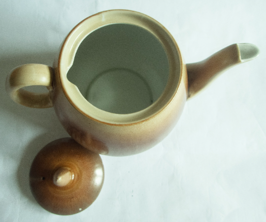 Shelley Harmony Ware Brown Banded Teapot