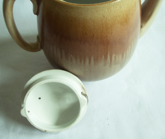 Shelley Harmony Ware Brown Banded Teapot