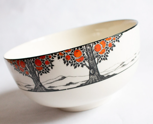 Crown Ducal 'Orange Tree' Sugar Bowl