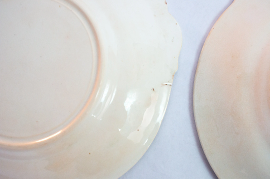 Antique Oriental Style Cake Plates (2)