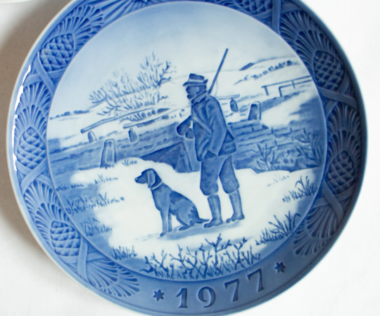 Royal Copenhagen Christmas Plates (1976, 1977, 1973) (3)