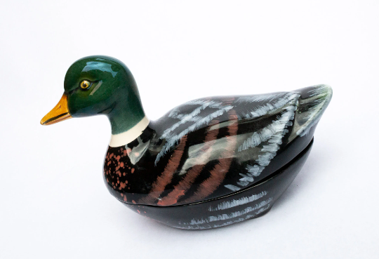 Copy of Michael Caugant Vintage Mallard Duck Pate Dish