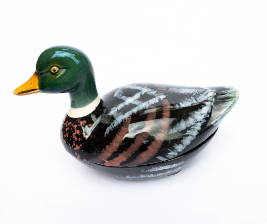 Copy of Michael Caugant Vintage Mallard Duck Pate Dish