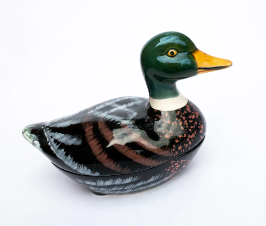 Copy of Michael Caugant Vintage Mallard Duck Pate Dish