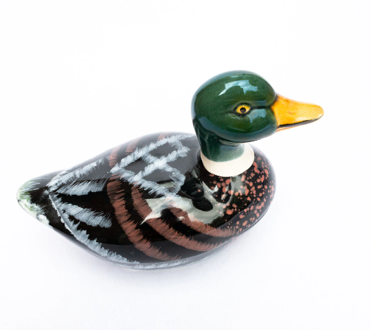 Copy of Michael Caugant Vintage Mallard Duck Pate Dish